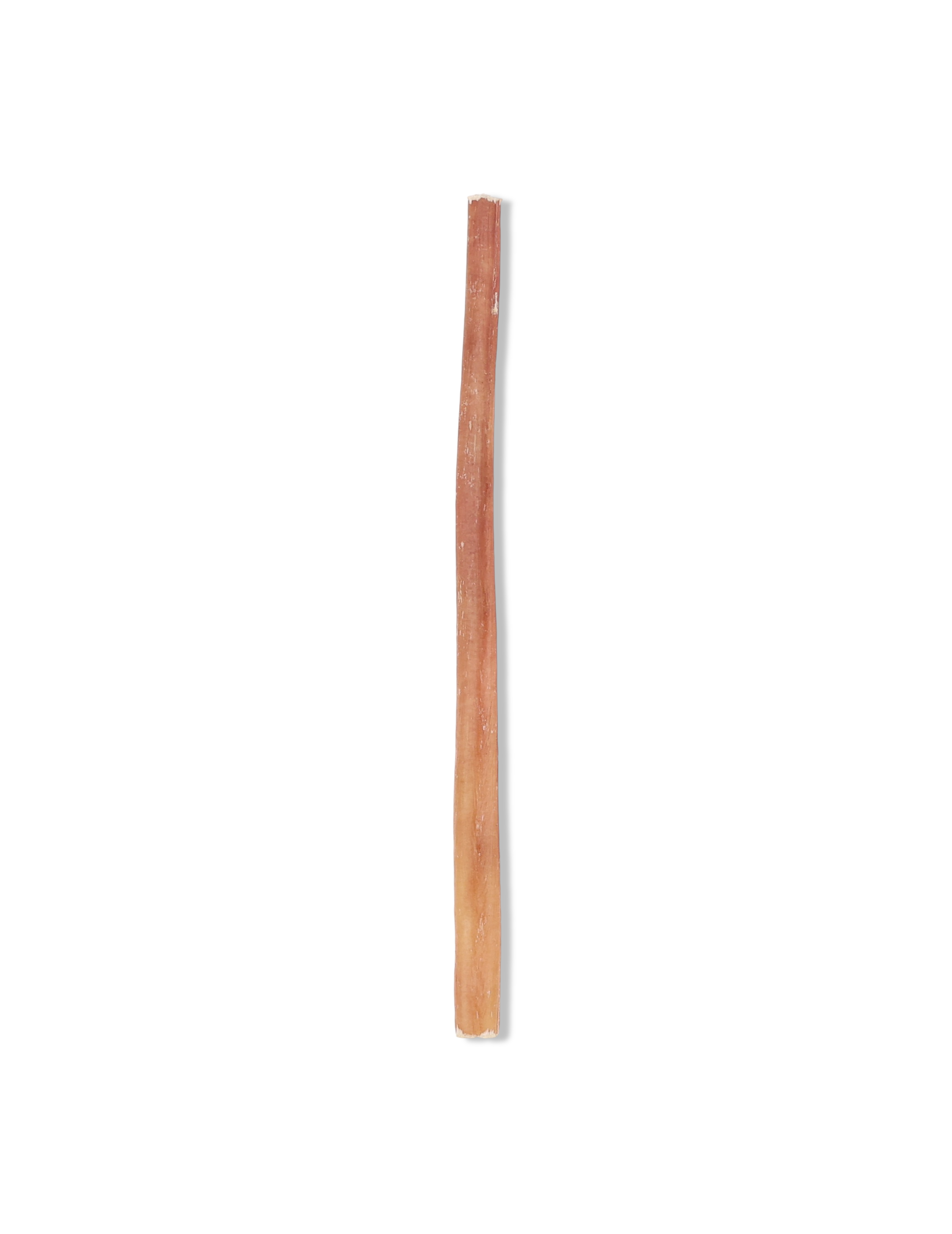 High-protein 12 inch Thin Bully Stick, premium dog treat Made in USA