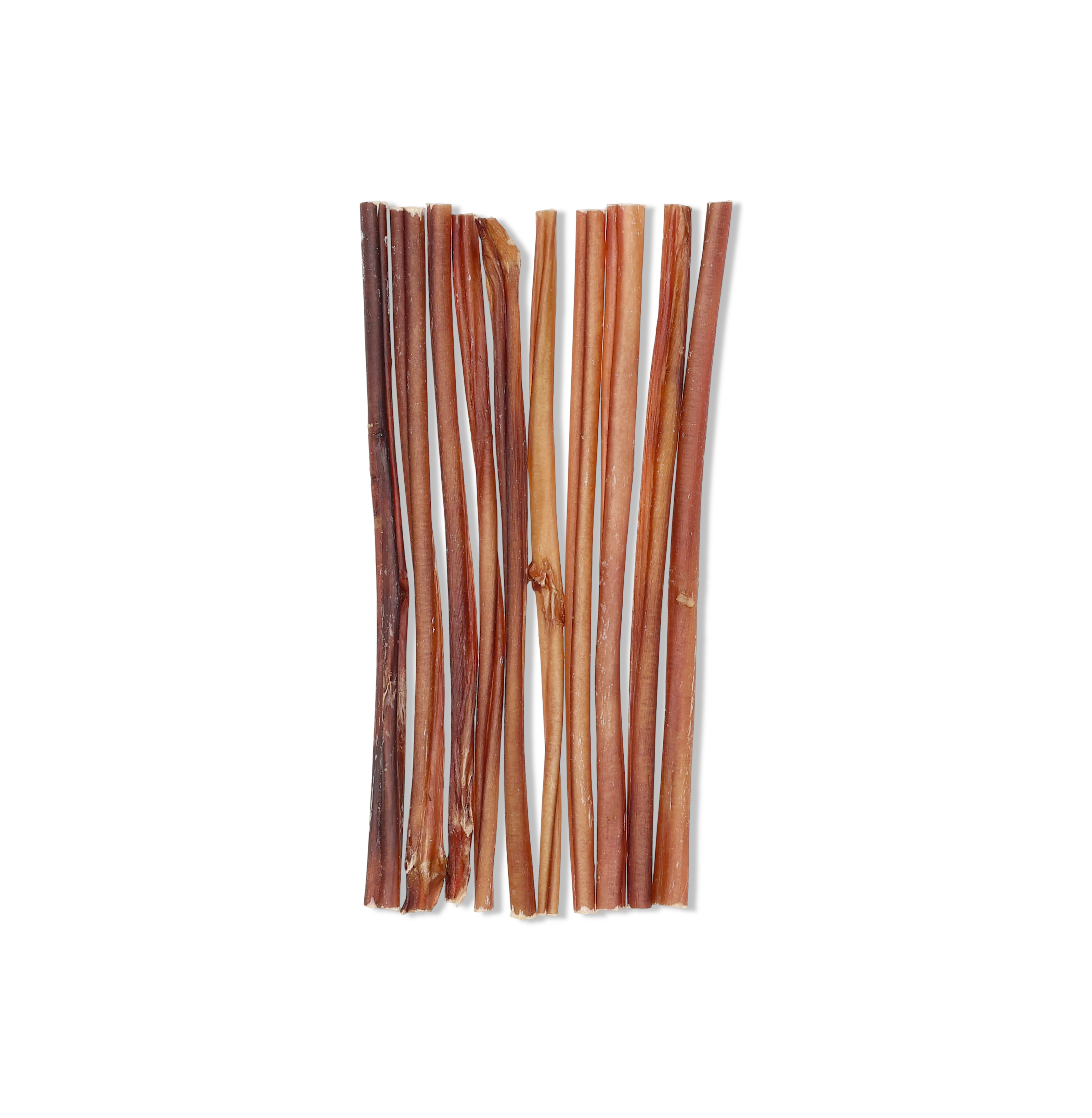 Long-lasting 12 inch Thin Bully Stick for chewing, Made in USA