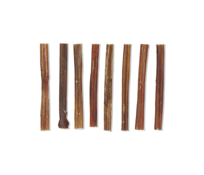Premium 6 inch US-grown beef chew, Thin Bully Stick for dogs