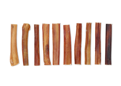 Premium 6 inch US-made bully stick for chewing and training