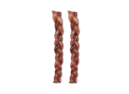 12-INCH BRAIDED BULLY STICKS