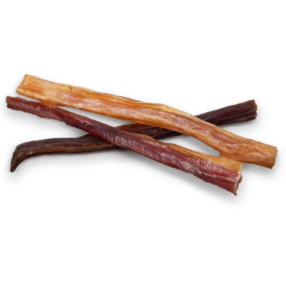 5″-7″ American Jumbo Smoked Bully Sticks - Delightful Chews